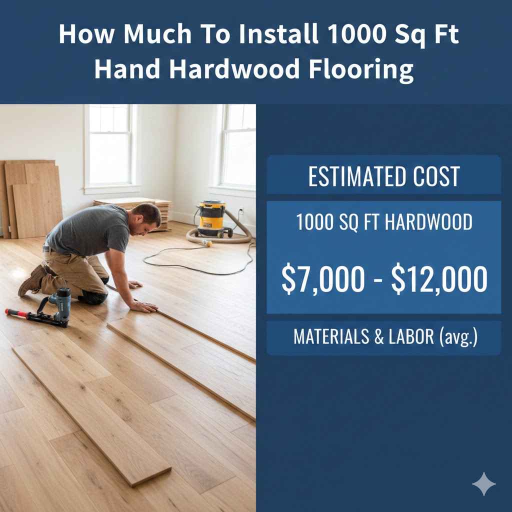 How Much To Install 1000 Sq Ft Hardwood Flooring
