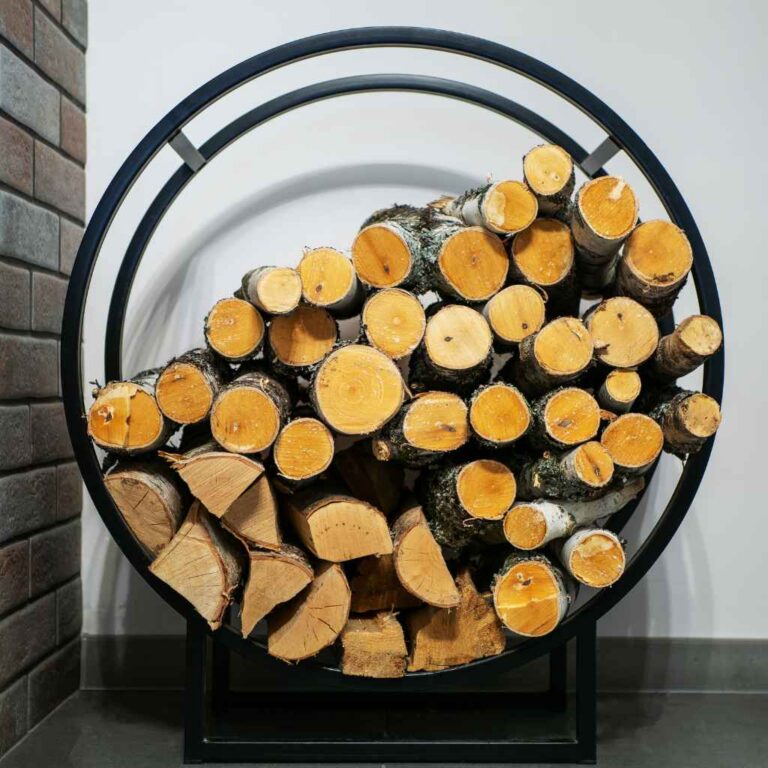 How To Build A Firewood Rack With Cinder Blocks