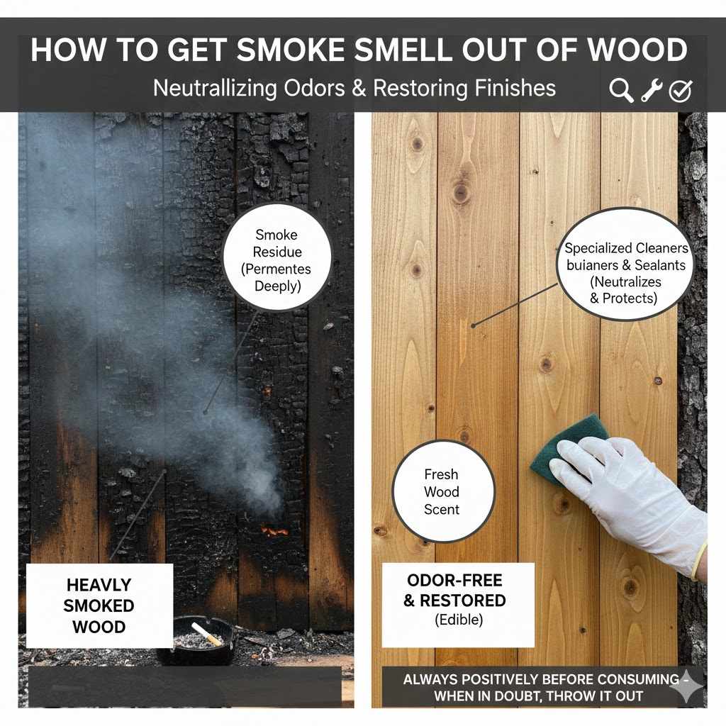 How To Get Smoke Smell Out Of Wood