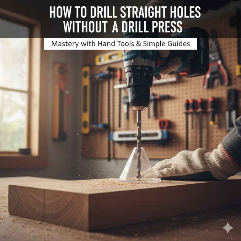 How to Drill Straight Holes Without a Drill Press Mastery