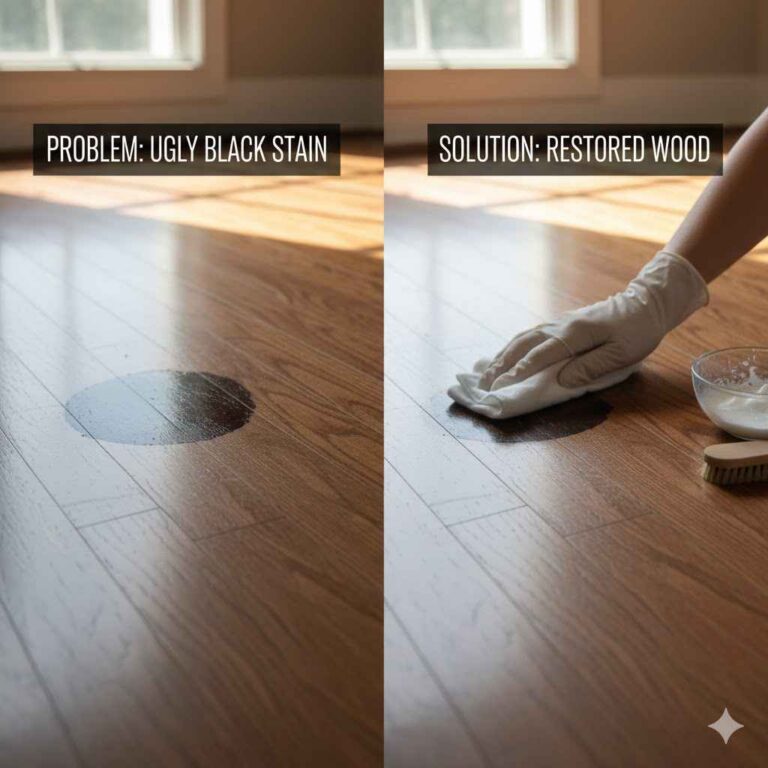 How to Get Rid of Black Stains on Hardwood Floors