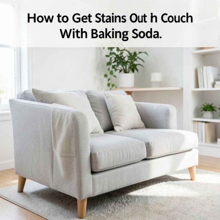 How to Get Stains Out of Couch With Baking Soda