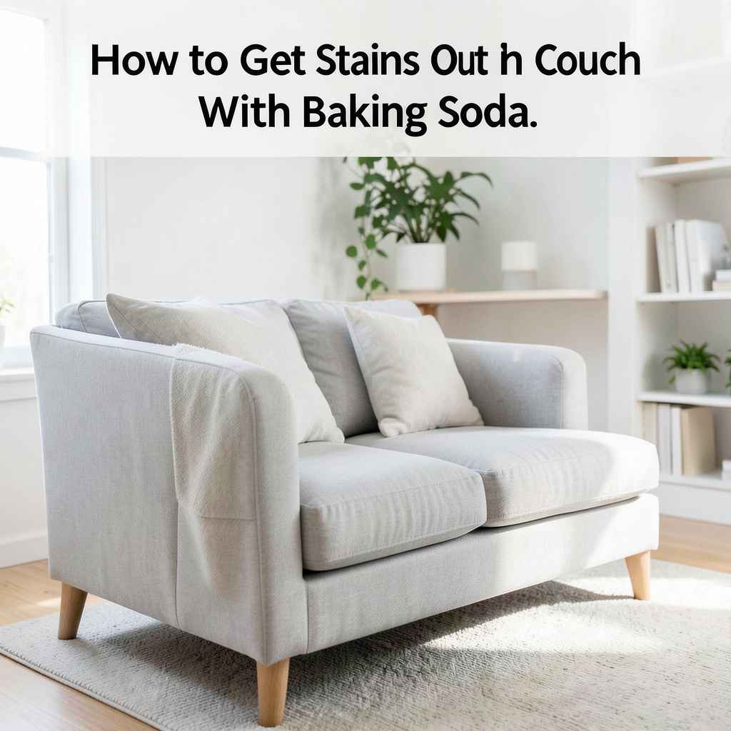 How to Get Stains Out of Couch With Baking Soda