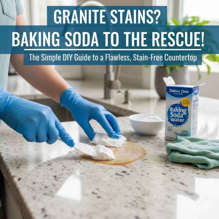 How to Get Stains Out of Granite With Baking Soda