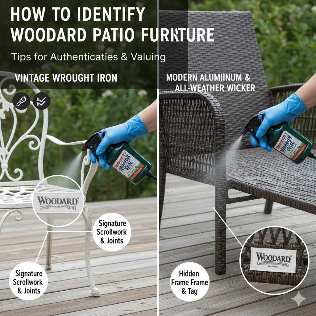 How to Identify Woodard Patio Furniture