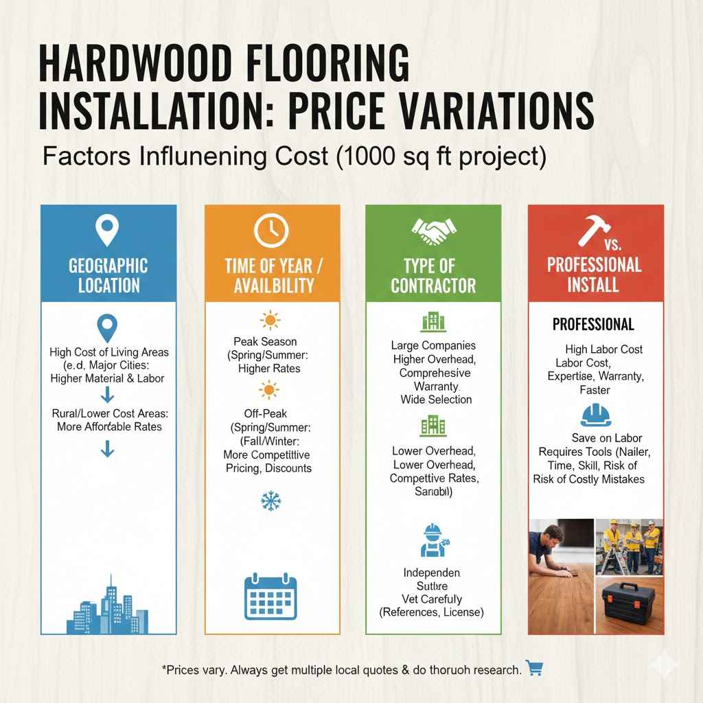 Factors Influencing Price Variations