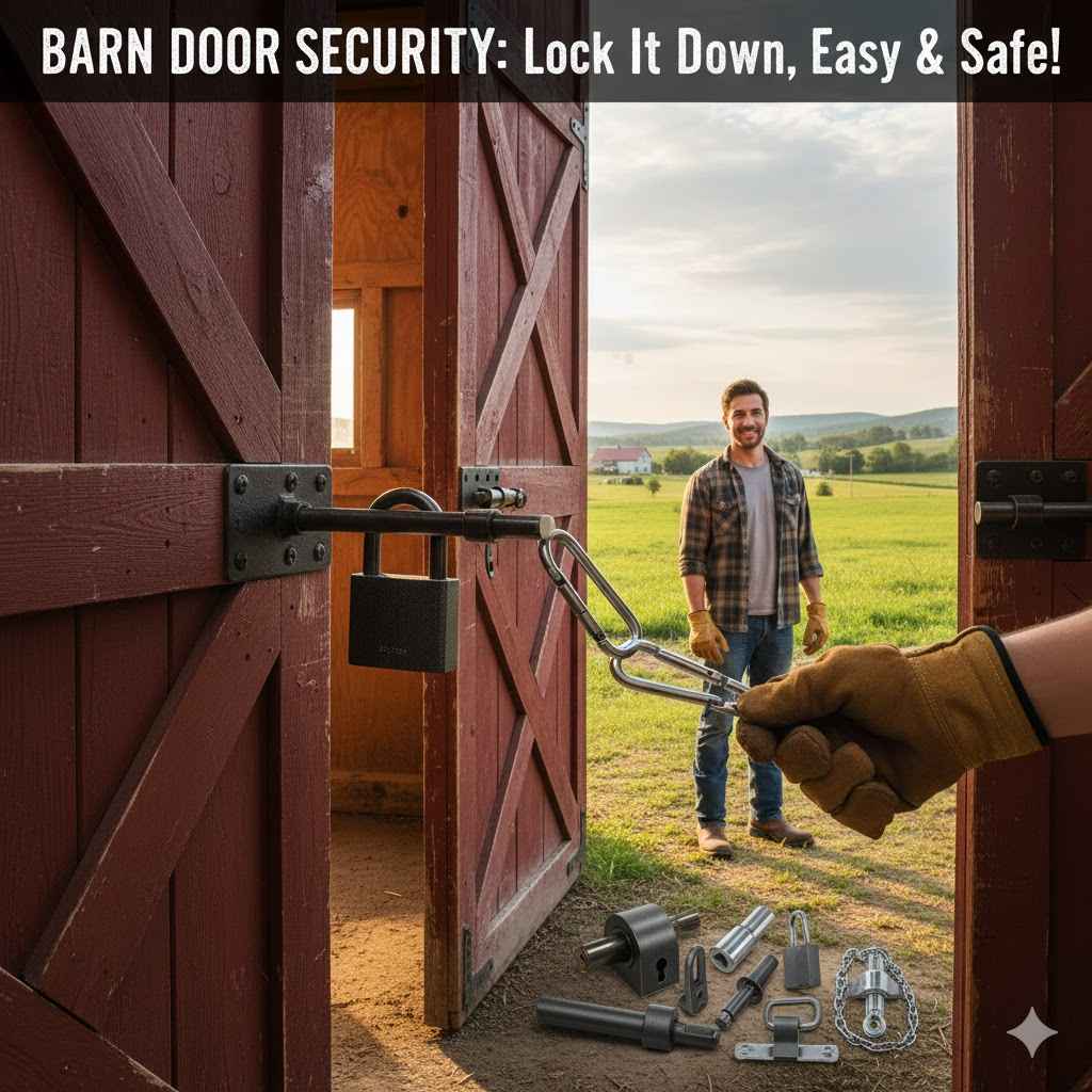 How to Lock a Barn Door Securely and Easily