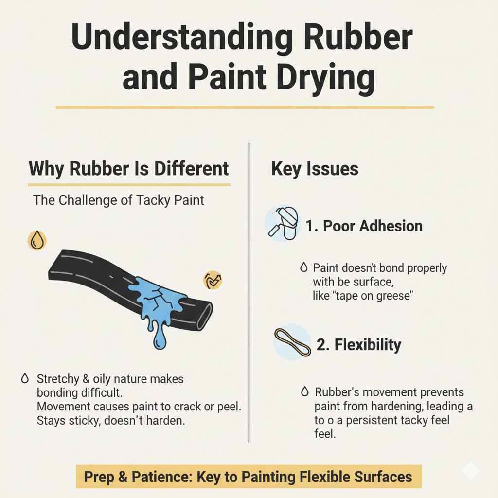 Understanding Rubber and Paint Drying
