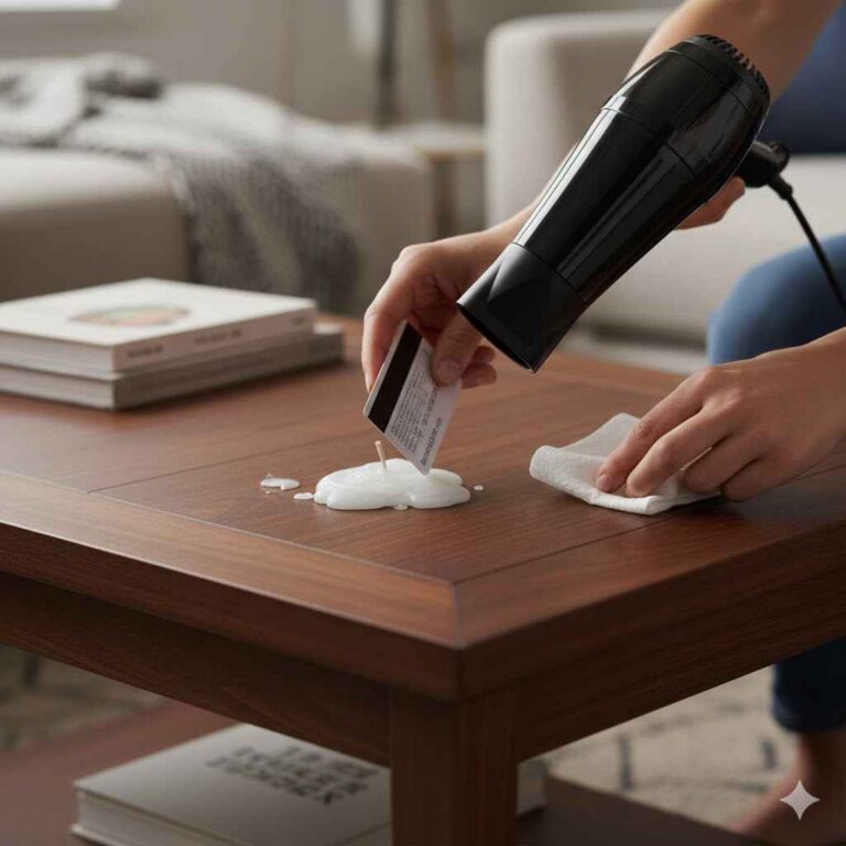 How To Remove Candle Wax From Wood Furniture Safely