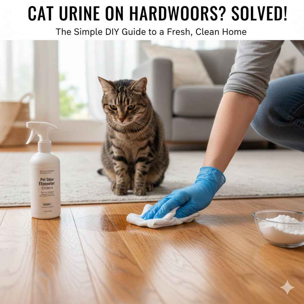 How to Remove Cat Urine Smell From Hardwood Floors