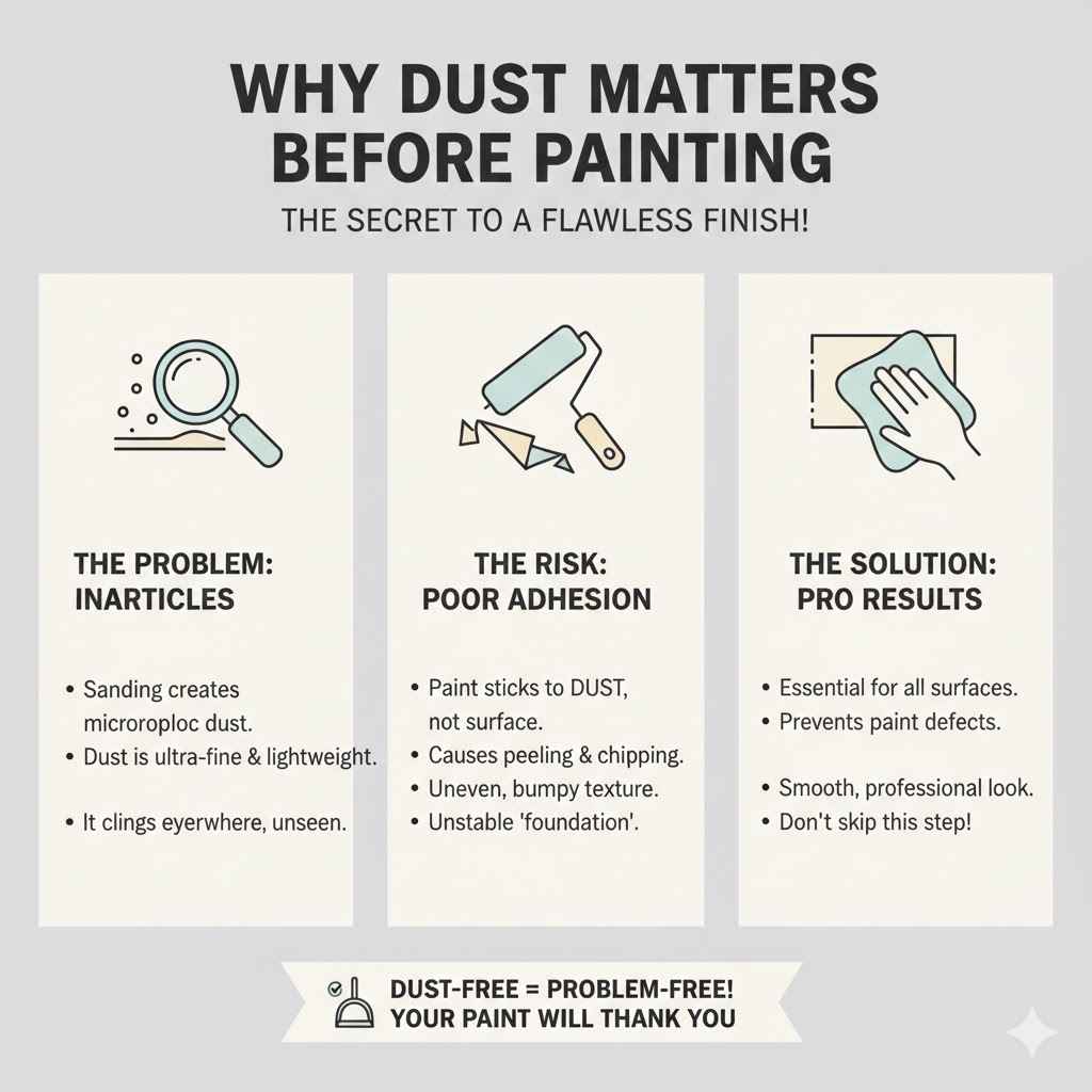 Why Dust Matters Before Painting