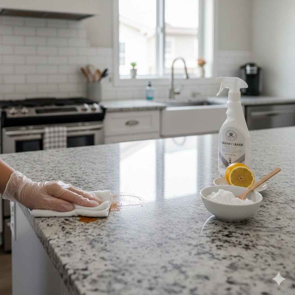 How to Remove Stains From Granite Countertops