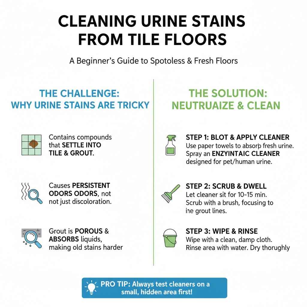 Cleaning Urine Stains From Tile Floors