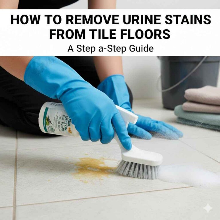 How to Remove Urine Stains From Tile Floors