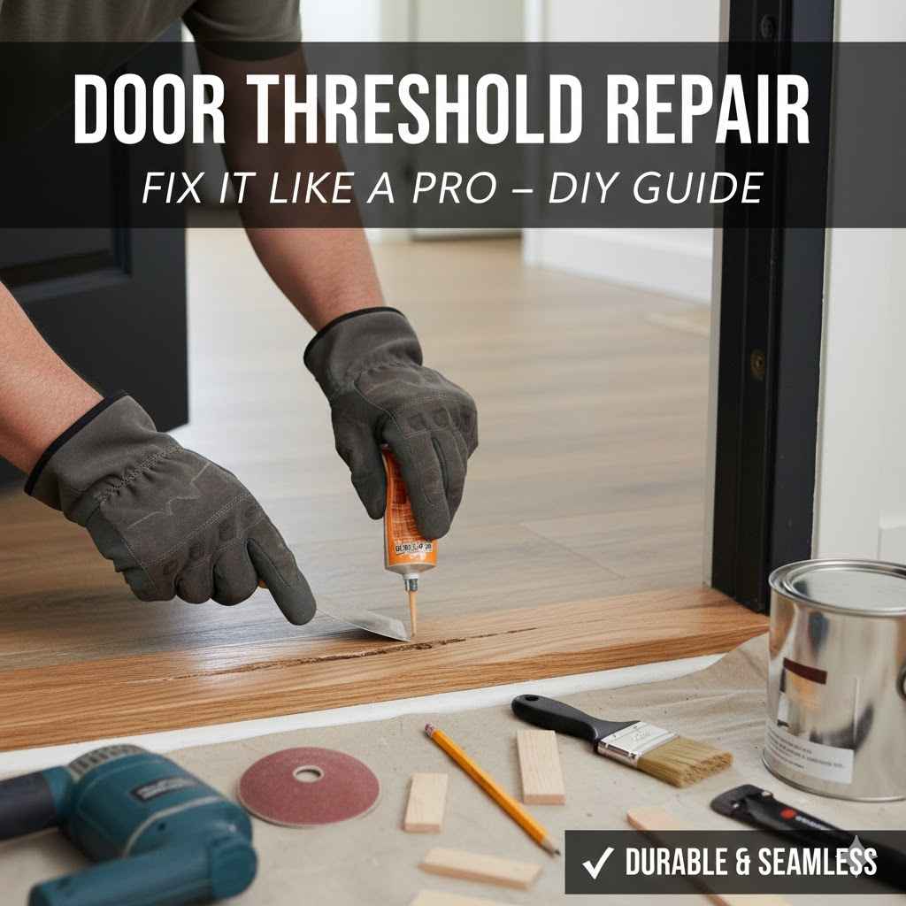How to Repair a Door Threshold Like a Pro