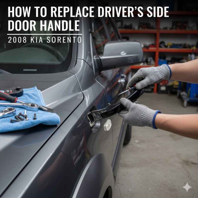 How to Replace Driver’s Side Door Handle 2008 Kia Sorento