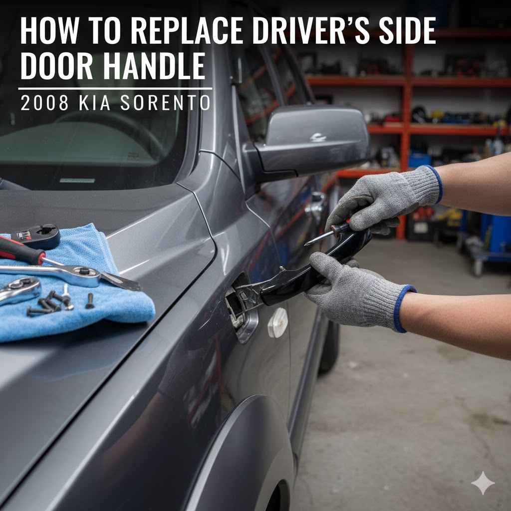 How to Replace Driver’s Side Door Handle 2008 Kia Sorento