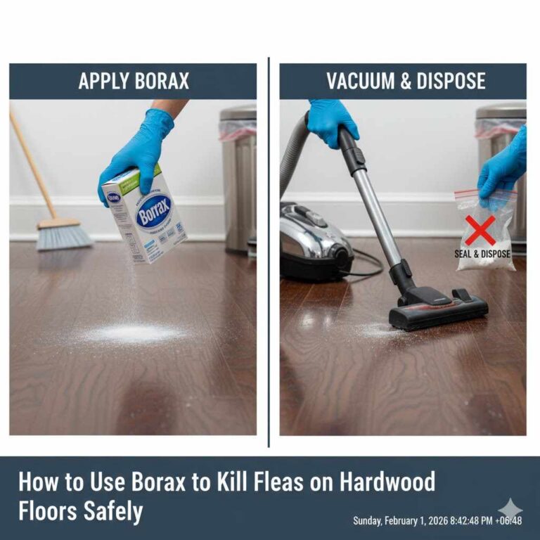 How to Use Borax to Kill Fleas on Hardwood Floors Safely