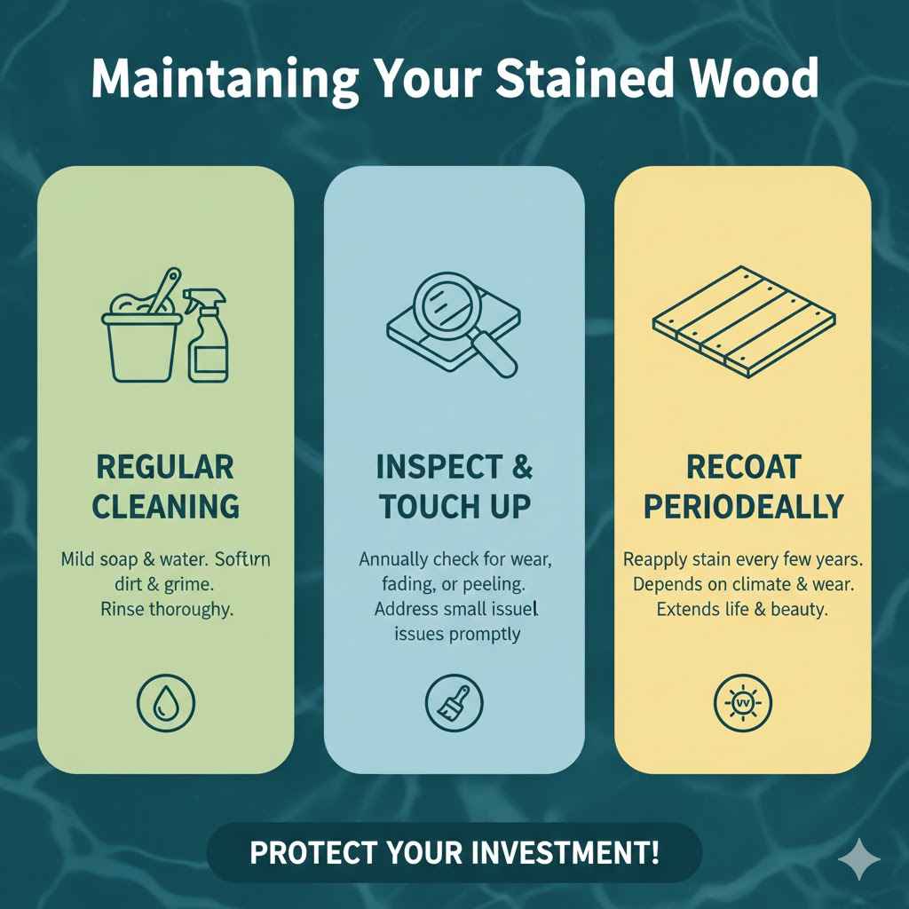 Maintaining Your Stained Wood