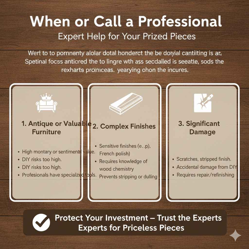 Protecting Your Wood Furniture Afterwards