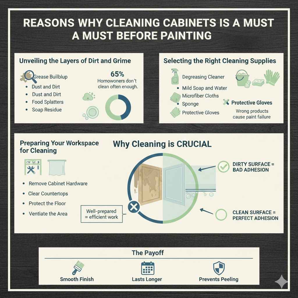 Reasons Why Cleaning Cabinets Is a Must Before Painting