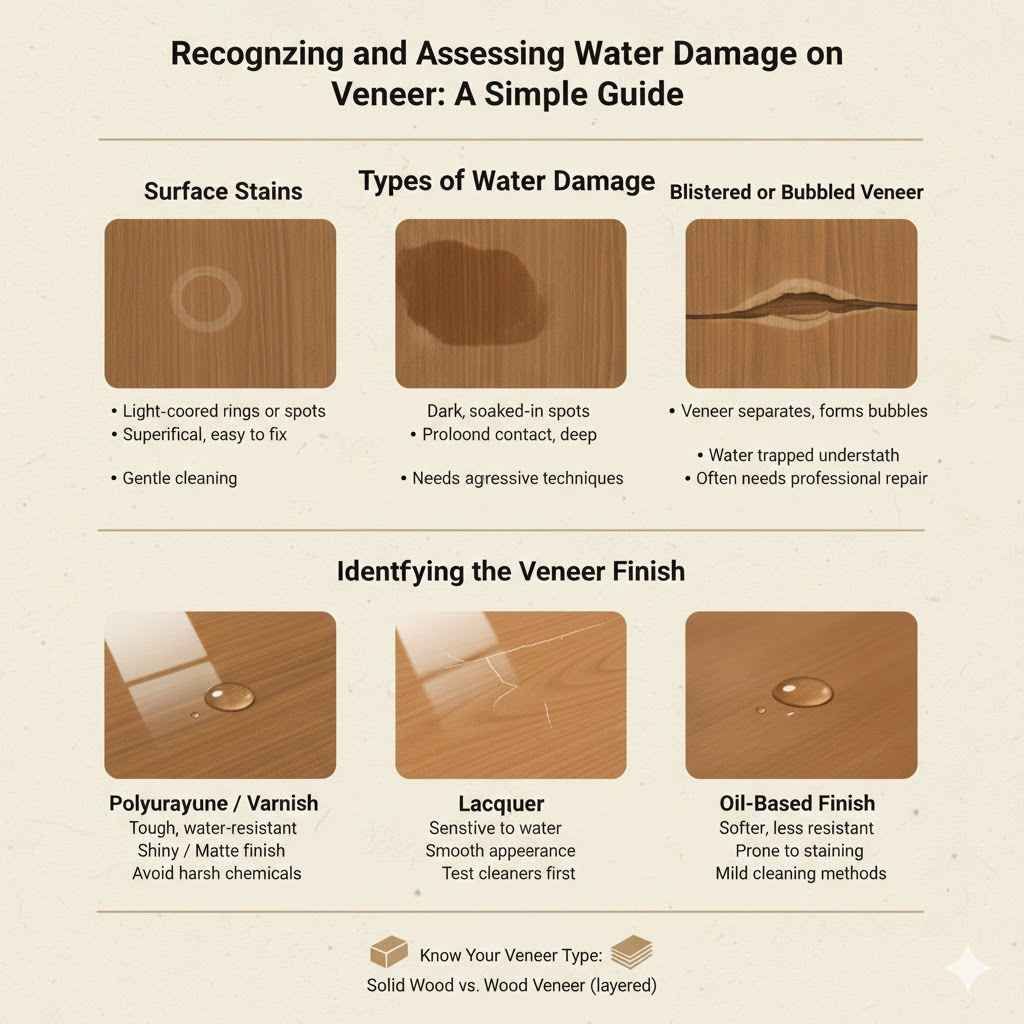 Recognizing and Assessing Water Damage on Veneer