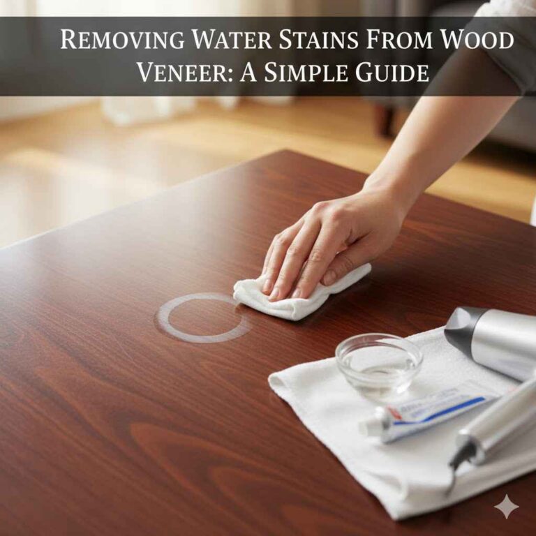 Removing Water Stains From Wood Veneer