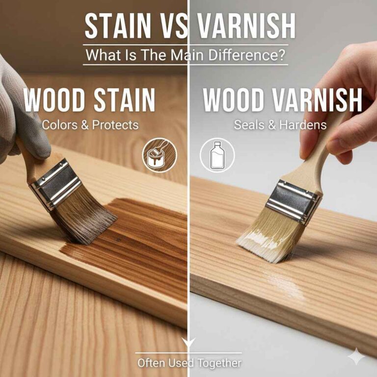 Stain vs Varnish What Is The Main Difference
