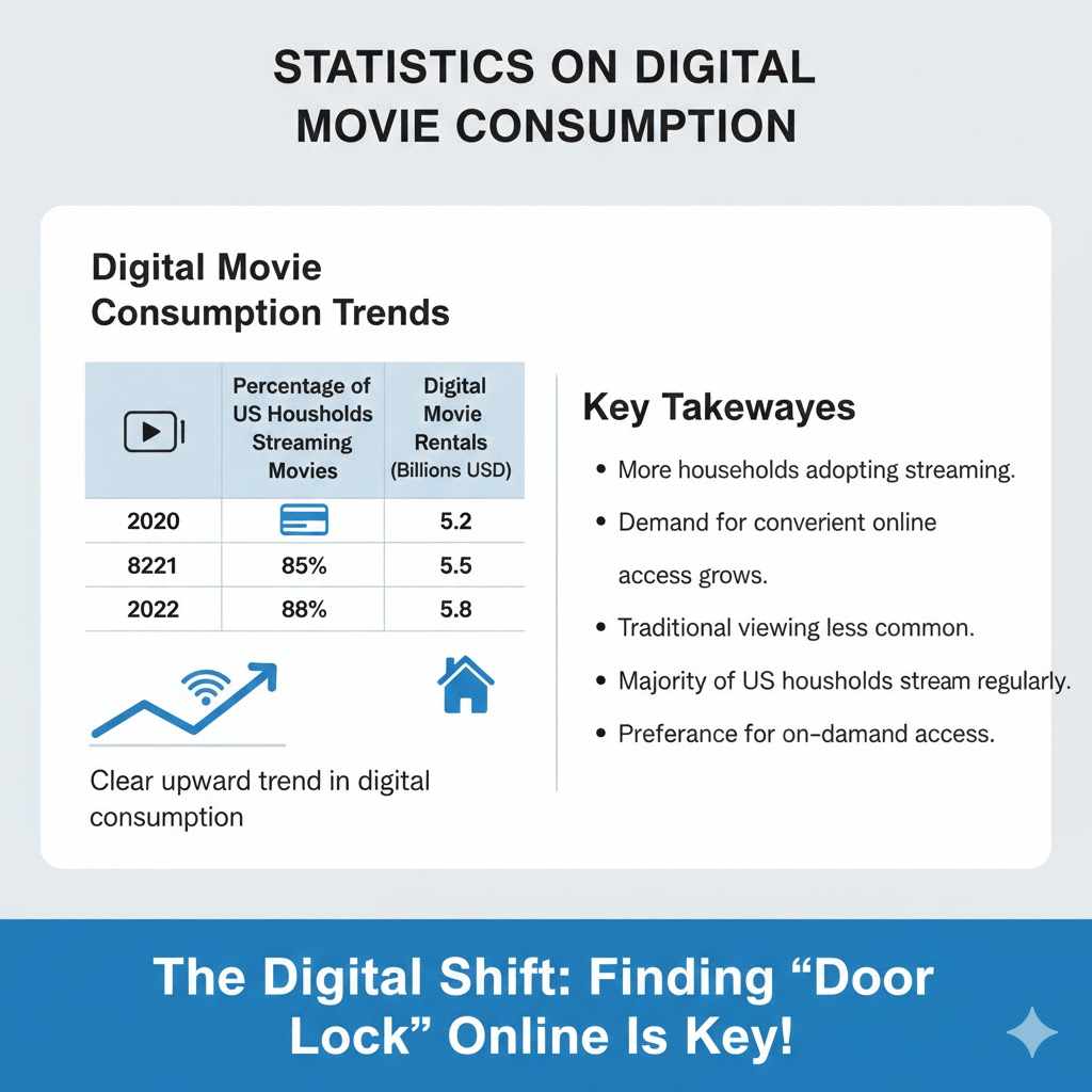 Statistics on Digital Movie Consumption