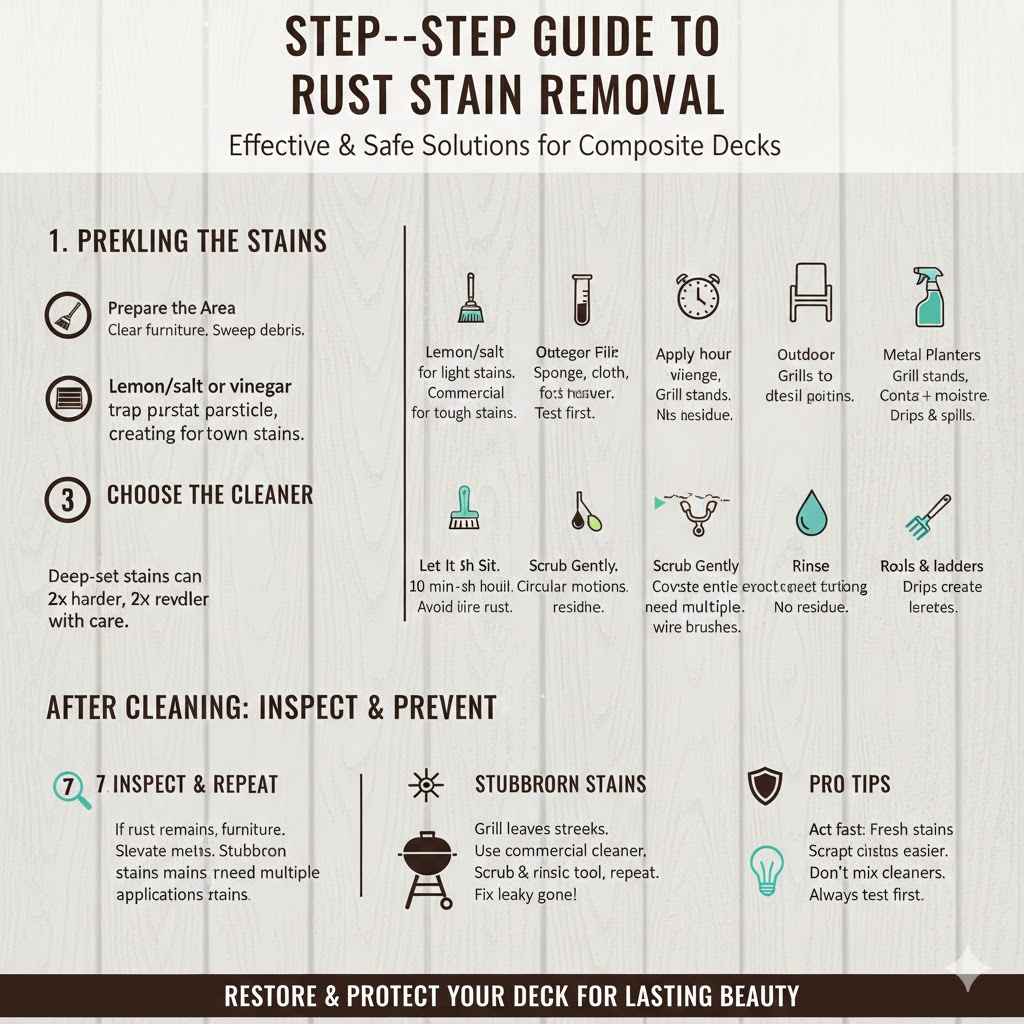 Step-by-Step Guide to Rust Stain Removal