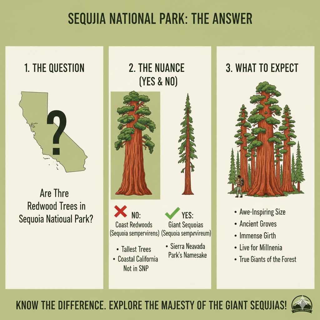 The Answer to "Are There Redwood Trees in Sequoia National Park?"

