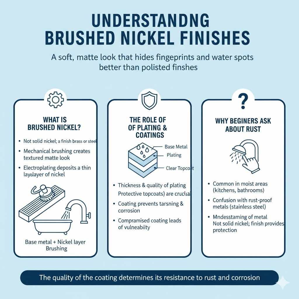 Understanding Brushed Nickel Finishes

