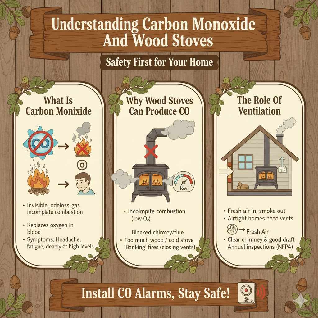 Understanding Carbon Monoxide And Wood Stoves
