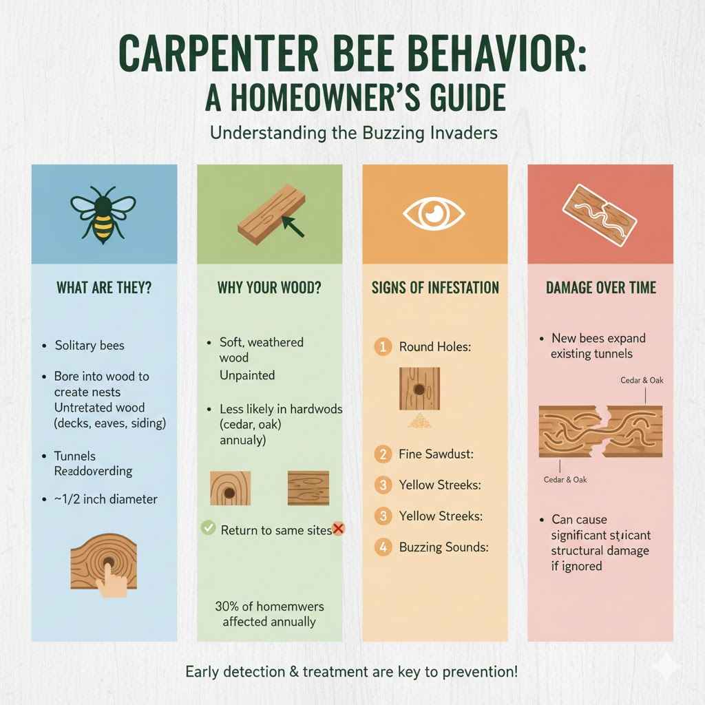 Understanding Carpenter Bee Behavior