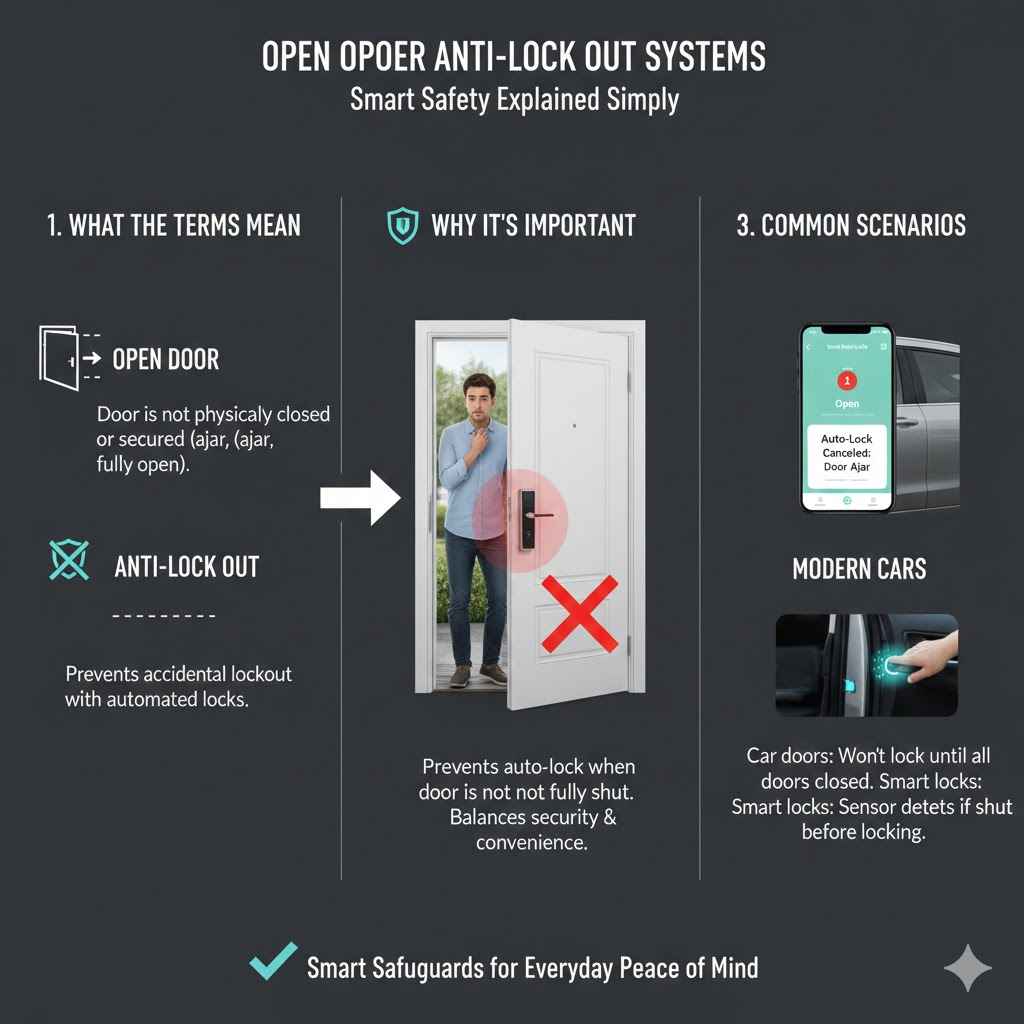 Understanding Open Door Anti Lock Out Systems