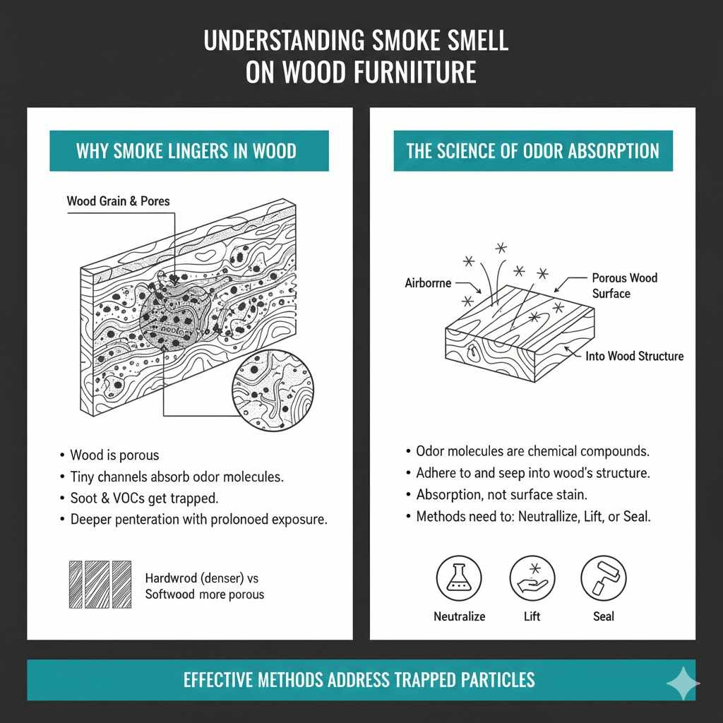 Understanding Smoke Smell On Wood Furniture

