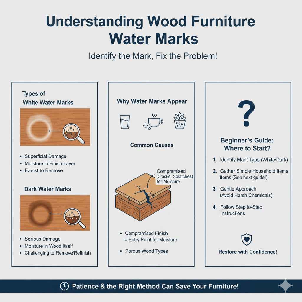 Understanding Wood Furniture Water Marks
