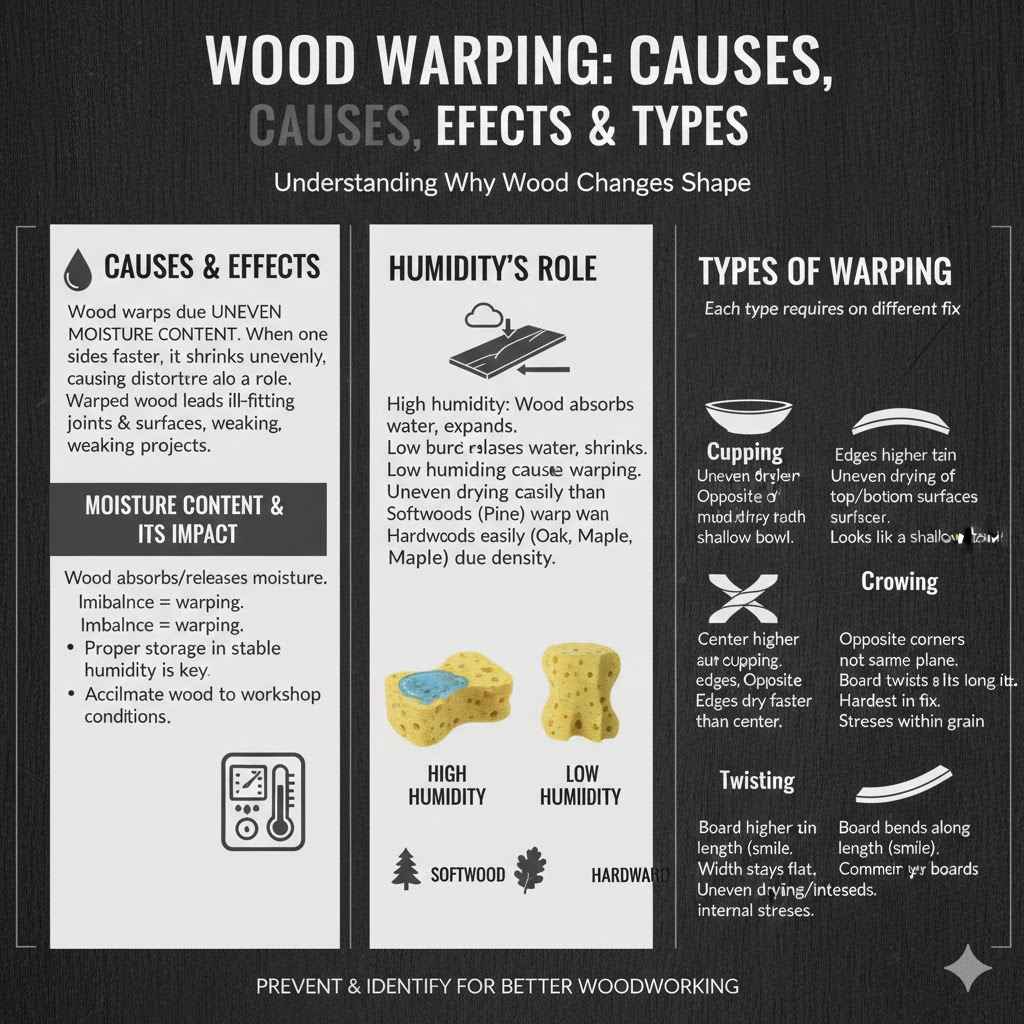 Understanding Wood Warping Causes and Effects