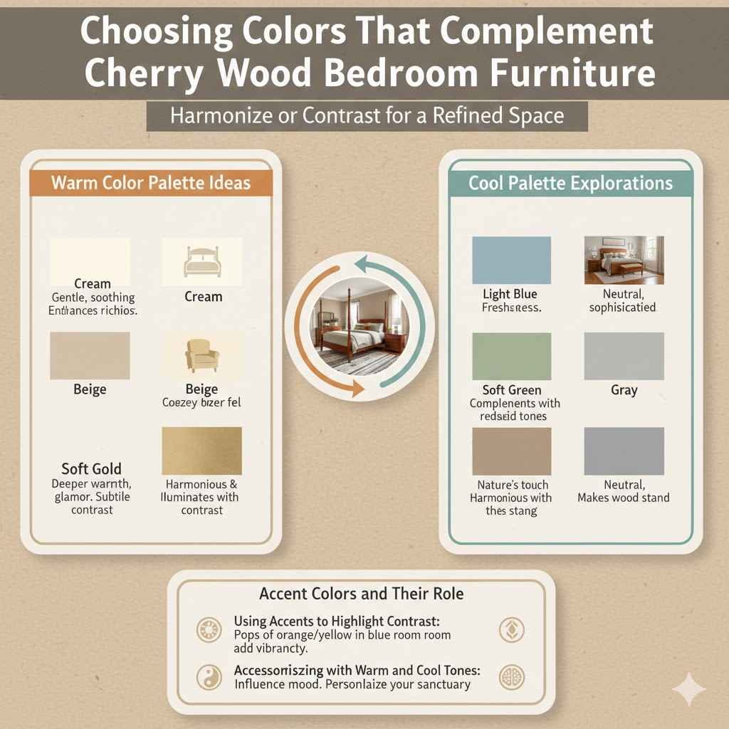 Choosing Colors That Complement Cherry Wood