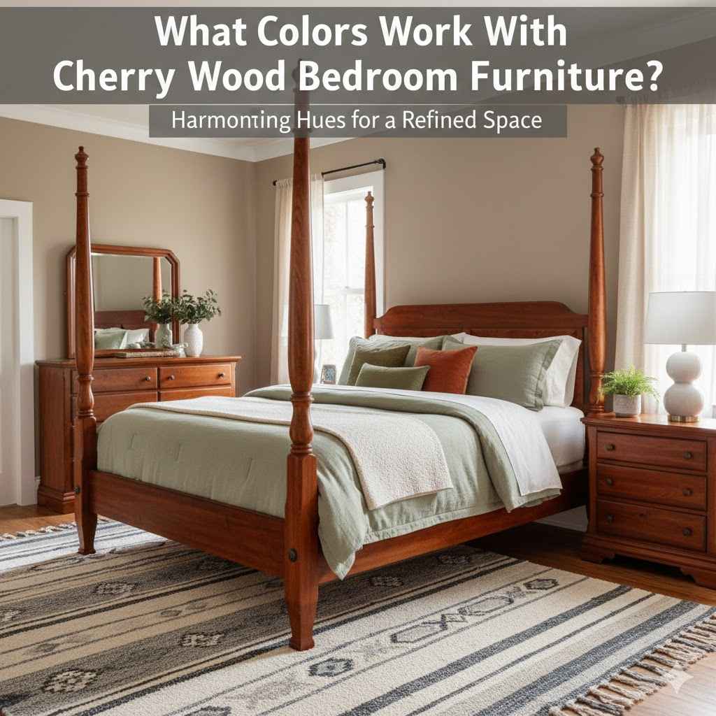 What Colors Work With Cherry Wood Bedroom Furniture