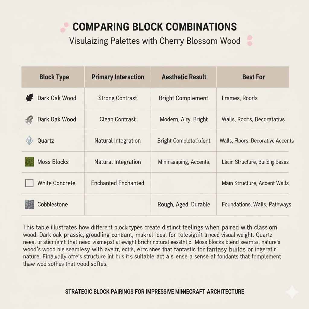 Comparing Block Combinations