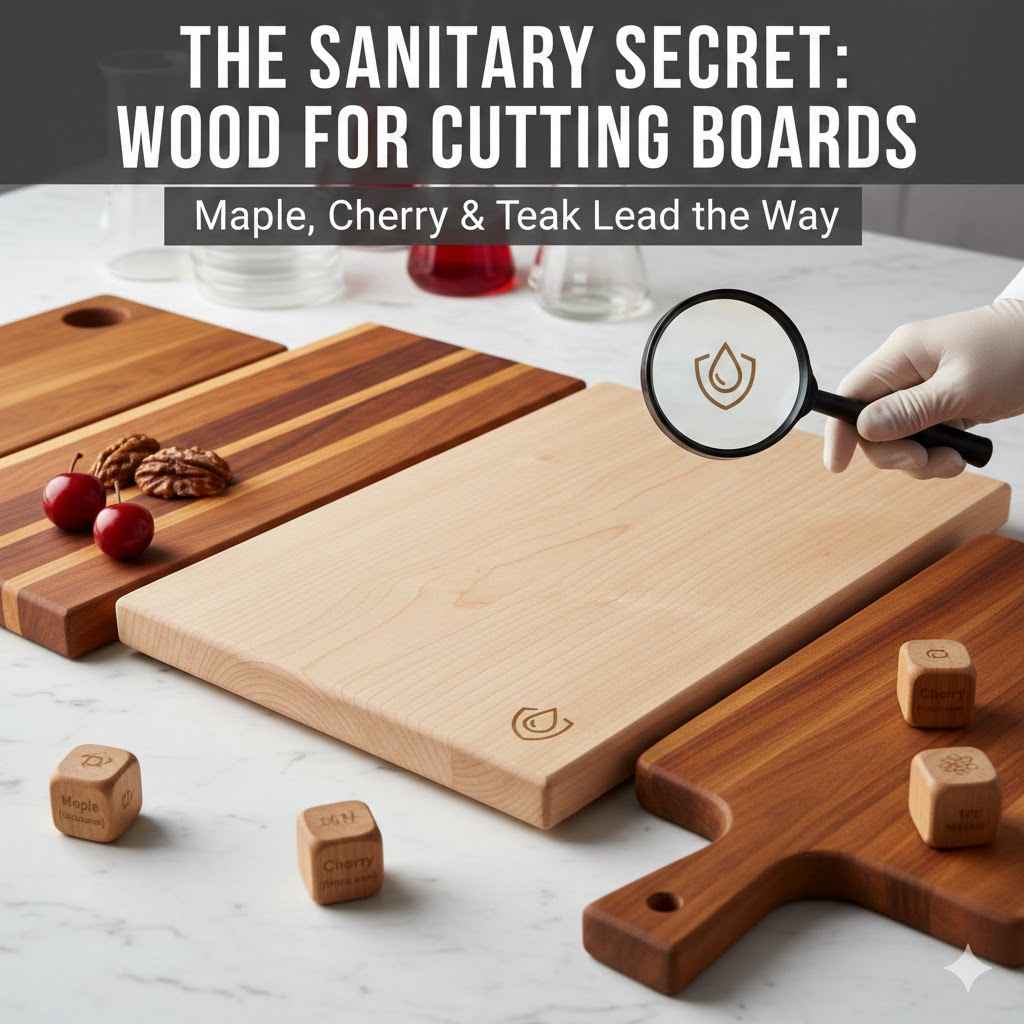 What Is the Most Sanitary Wood for Cutting Boards