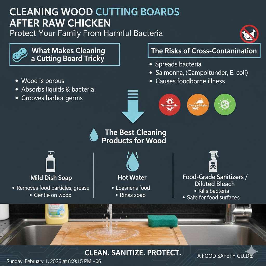 What Makes Cleaning a Cutting Board Tricky