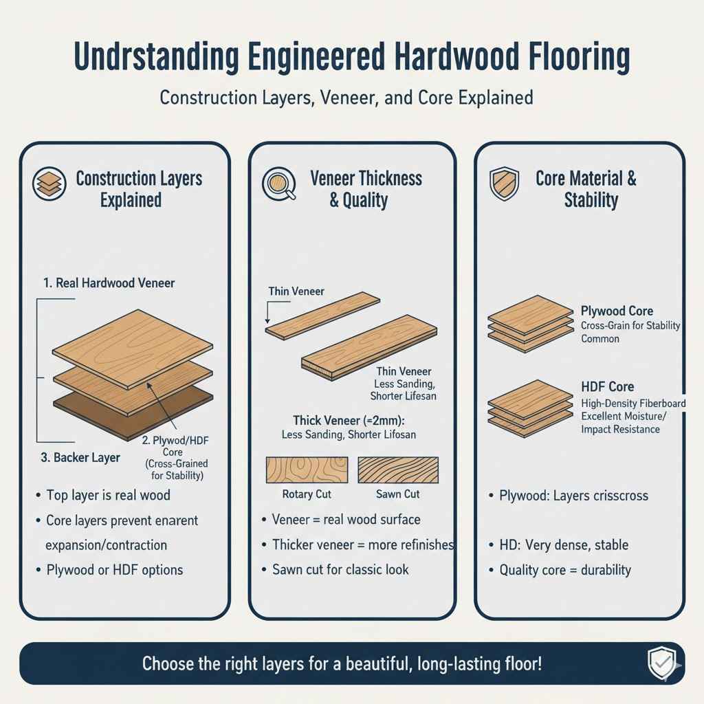 Understanding Engineered Hardwood Flooring