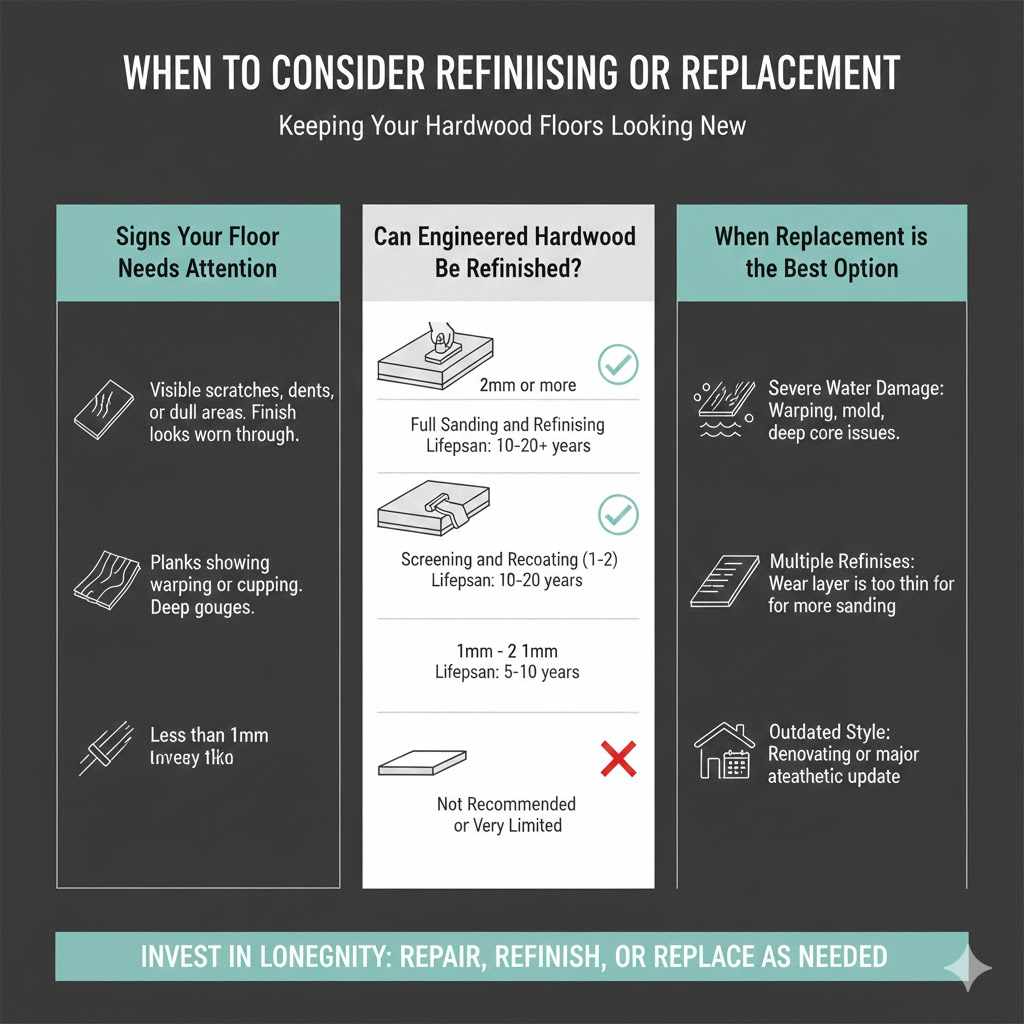 When to Consider Refinishing or Replacement