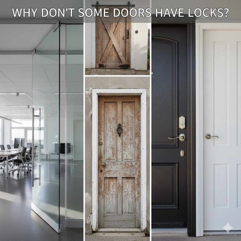Why Don’t Some Doors Have Locks?