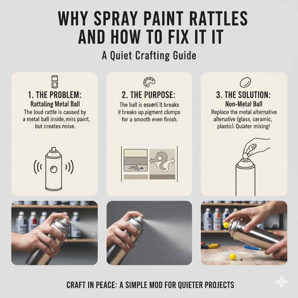 Why Spray Paint Rattles And How To Fix It