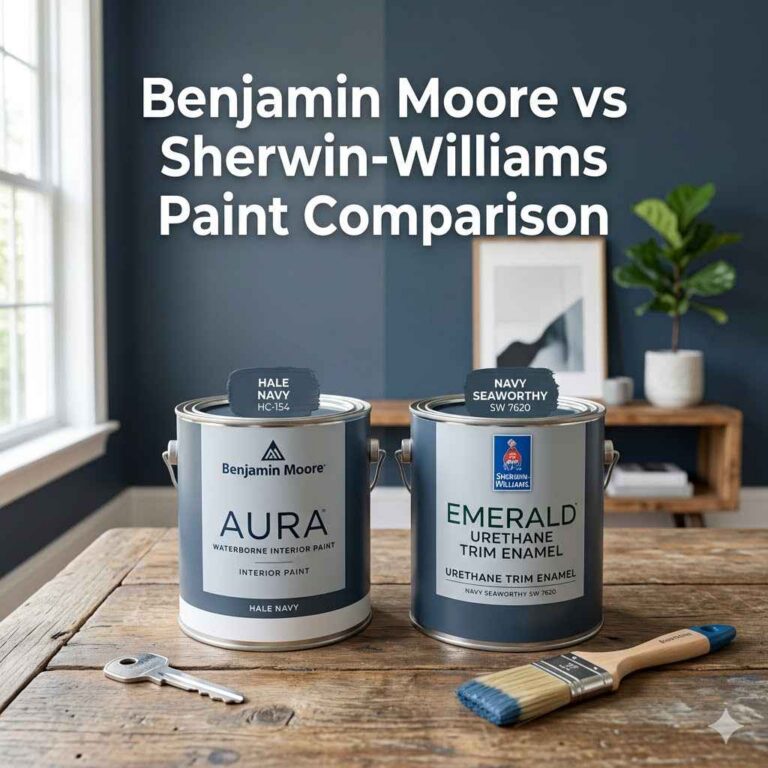 Benjamin Moore vs Sherwin-Williams Paint Comparison