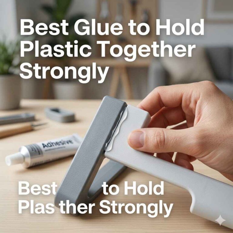 Best Glue to Hold Plastic Together Strongly