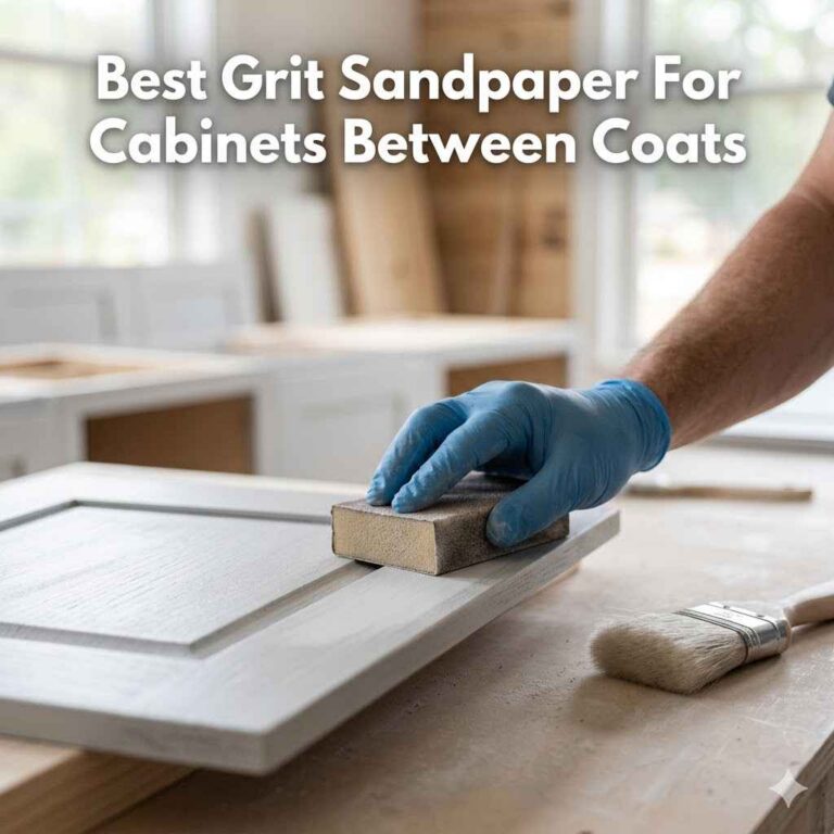 Best Grit Sandpaper For Cabinets Between Coats